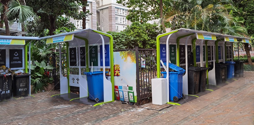 【MAX】垃圾分類亭走進廣州市社區