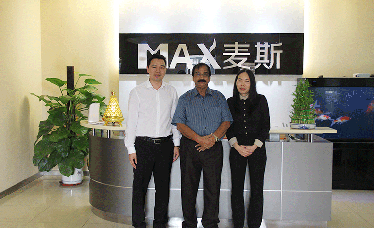 廣交會專題迪拜老客戶Ahamed相聚麥斯