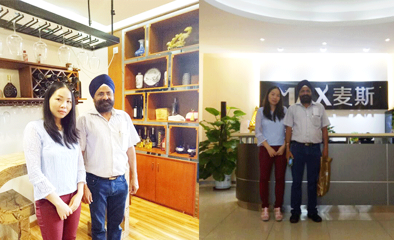 廣交會(huì)專(zhuān)題/印度客戶Kuldeep參觀麥斯